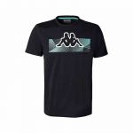Kappa T-shirt Eryx Graphik Azul Escuro Homem 40684-48018, 12 Anos
