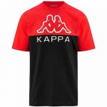 Kappa T-shirt Emir Ckd Preto Vermelho Homem 40683-48015, M