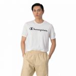 Champion T-shirt Crewneck Branco Homem 40679-48000, M
