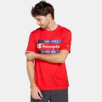 Champion T-shirt Crewneck Vermelho Homem 40674-47979, L
