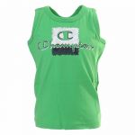 Champion T-shirt de Alças Mulher Infantil Verde Claro 7360-13724, 11-12 Anos