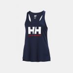 Helly Hansen T-shirt para Mulher sem Mangas Logo Singlet 33838 597 Azul Marinho 43079-53131, M