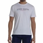 John Smith T-shirt Efebo Branco Homem 40703-48096, L