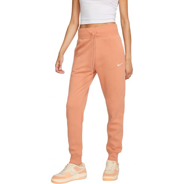 Nike Calças Mulher Sportswear Phoenix Fleece dq5688-225 M Laranja