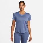Nike T-shirt Mulher One Dri-fit dd0638-491 M Azul