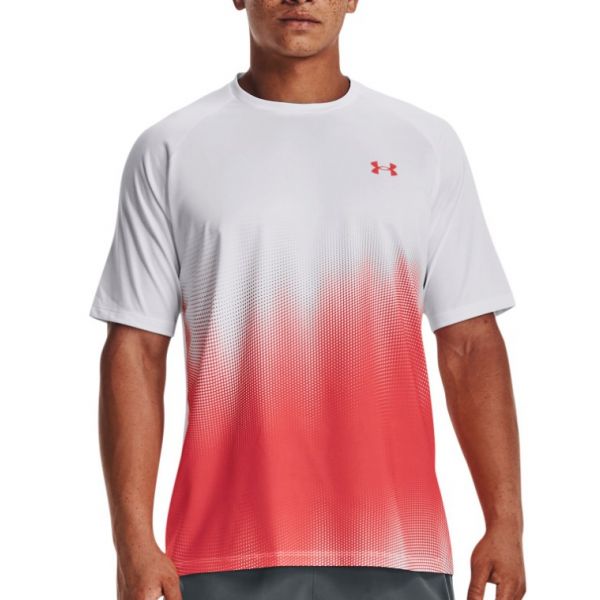 Under Armour Tech - Branco - T-shirt Rapaz