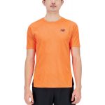 New Balance T-shirt Homem Q Speed Jacquard Short Sleeve mt23281-ndf S Laranja