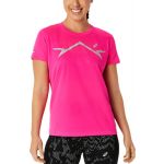 Asics T-shirt Mulher Lite-show Ss Top 2012c938-700 S Rosa