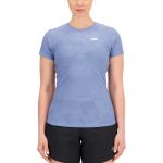 New Balance T-shirt Mulher Q Speed Jacquard Short Sleeve wt33281mmyl XS Azul