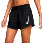 Nike Calções Mulher Swoosh Women S Shorts dx1031-010 XS Preto