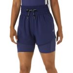 Asics Calções Mulher Nagino 4IN Run Short 2012c750-400 XL Azul
