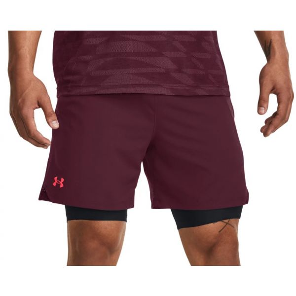 Under Armour Calções Homem Vanish Woven 6in Shorts-mrn 1373718-600 M Bordô