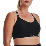 Under Armour Soutien Mulher Infinity Covered Low 1363354-001 XL Preto