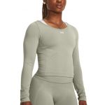 Under Armour T-shirt Mulher Run Anywhere Crop 1376816-369 L Verde