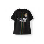 SL Benfica T-shirt Réplica Equipamento Alternativo 23/24 24/36
