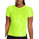 Under Armour T-shirt Launch Elite Printed Ss-grn 1383365-731 S/m Amarelo