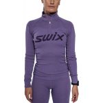 Swix Sweatshirt Racex Merino Half Zip 10121-23-80120 L Violeta