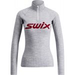 Swix Sweatshirt Racex Merino Half Zip 10121-23-10106 Xs Cinzento