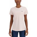 New Balance Jacquard Slim T-shirt wt41281-ouk Xs Rosa