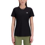 New Balance Jacquard Slim T-shirt wt41281-bk Xs Preto
