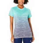 Asics T-shirt Seamless Ss Top 2012c385-302 XL Verde