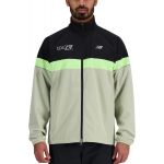 New Balance Casaco London Edition Marathon Jacket mj41200d-bk S Verde