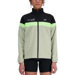New Balance Casaco London Edition Marathon Jacket wj41200d-bk S Verde