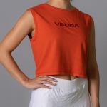 Vsportswear Tshirt Cropped Shot M Washed-coral - TCR23WCM