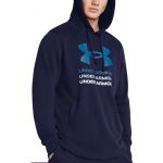 Under Armour Sweatshirt com Capuz Rival Terry Graphic Hood-blu 1386047-410 3XL Azul