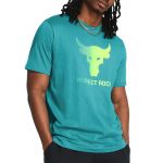 Under Armour T-shirt Project Rock Payoff Graphic 1383191-464 XXL Azul