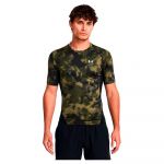 Under Armour T-shirt Heatgear® Printed 1383321-390 S Verde