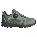 Adidas Terrex Agravic Boa Rain Rdy Trail Running Shoes Verde 38 Rapaz