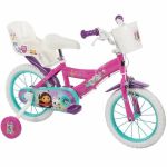 Disney Gabby Dollhouse 14´´ Bike Rosa Rapaz