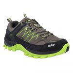 Cmp Rigel Low Wp 3q54457 Hiking Shoes Verde,Cinzento 45 Homem