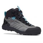 Black Diamond Mission Leather Mid Wp Hiking Shoes Cinzento 41 1/2 Mulher