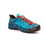 Salewa Wildfire Goretex Hiking Shoes Azul 42 1/2 Mulher