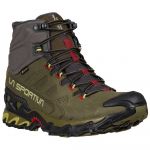 La Sportiva Ultra Raptor Ii Mid Leather Goretex Hiking Boots Verde 43 Homem