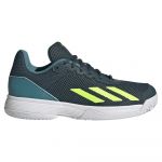 Adidas Courtflash Kids All Court Shoes Verde 33 1/2