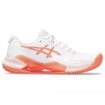 Asics Gel-challenger 14 Clay Shoes Branco 43 1/2 Mulher