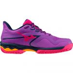Mizuno Wave Exceed Light 2 Padel Shoes Roxo 38 1/2 Mulher