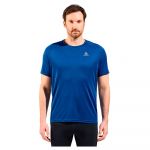 Odlo Essential Chill-tech Short Sleeve T-shirt Azul M Homem