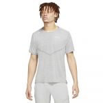 Nike Dri Fit Adv Techknit Ultra Short Sleeve T-shirt Cinzento XL Homem