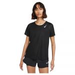 Nike Dri Fit Race Short Sleeve T-shirt Preto L Mulher