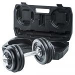 Gymstick Adjustable Dumbbell Set Preto 15 kg