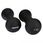 Avento Weight 2 Units Dumbbell Preto 3 kg
