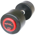 Softee Pro-sport 28kg Dumbbell Preto 28 kg