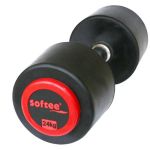 Softee Pro-sport 24kg Dumbbell Preto 24 kg