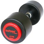 Softee Pro-sport Dumbbell Vermelho,Preto 20 kg