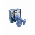 Softee Vinyl S Set Dumbbell Azul 4 kg