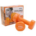 Softee Vinyl S Set 2.5kg Dumbbell Laranja 2.5 kg